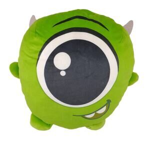 Disney 100 Pixar Mattel Cuutopia Mike Wazowski Monsters Inc 14" Squishy Plush